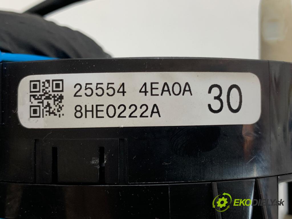 NISSAN QASHQAI J11 SUV 2015 120 kW 1.6 DIG-T 1618 kroužek slimák airbag 255544EA0A (Airbag)