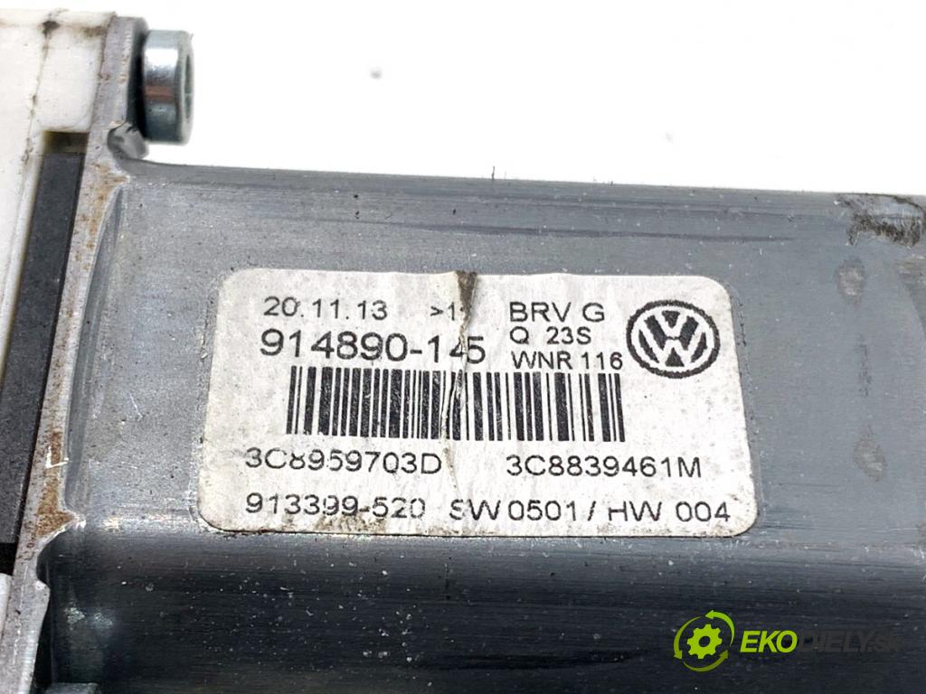 VW CC B7 coupe 2013 130 kW 2.0 TDI 4motion 1968 Motor sťahovania okna ľavy zad 3C8959703D