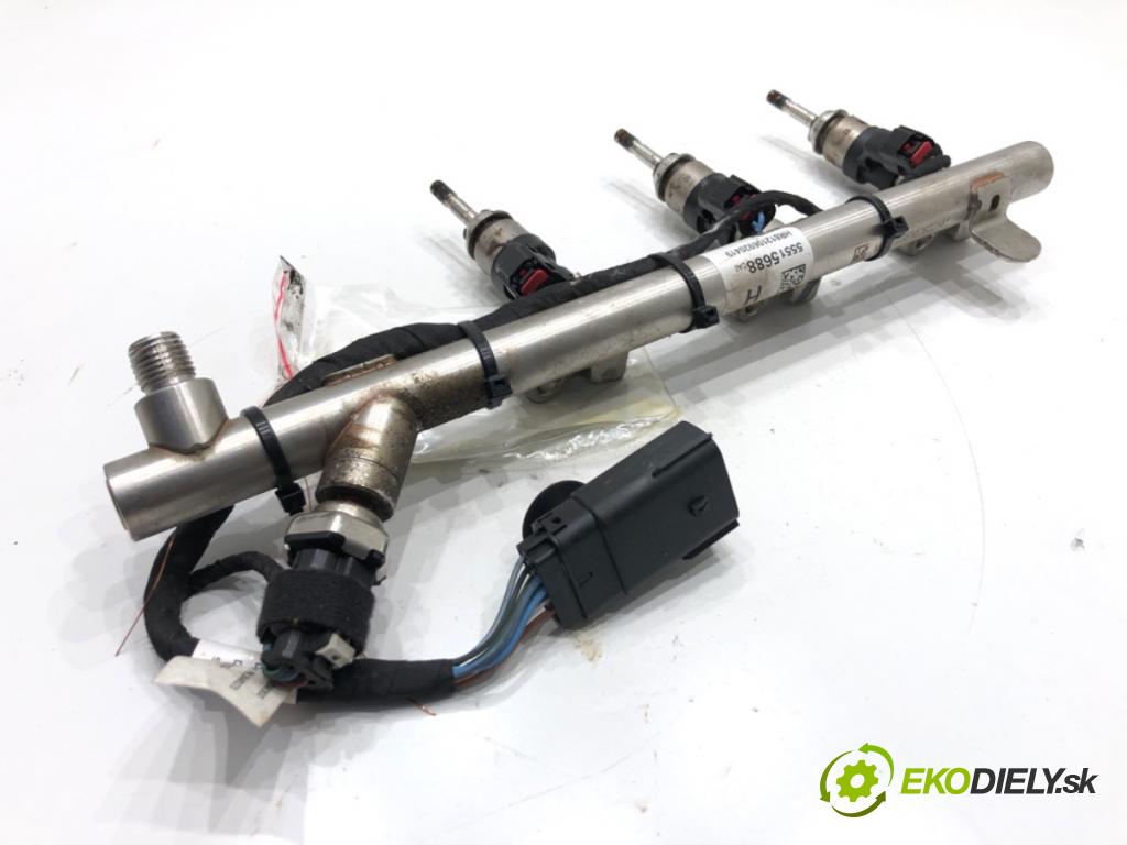 OPEL ASTRA K liftback 2021 96 kW 1.2 Turbo (68) 1199 Lišta vstrekovacia INJEKCIA: 55515687 55515688