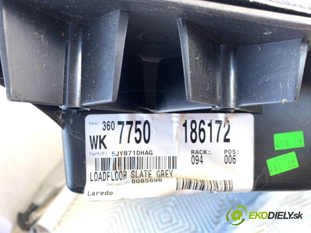 JEEP GRAND CHEROKEE WK samochód terenowy zamknięty 2006 148 kW 3.7 V6 4x4 3700 KRYTINA: podlaha Priehradka, kastlík kufra