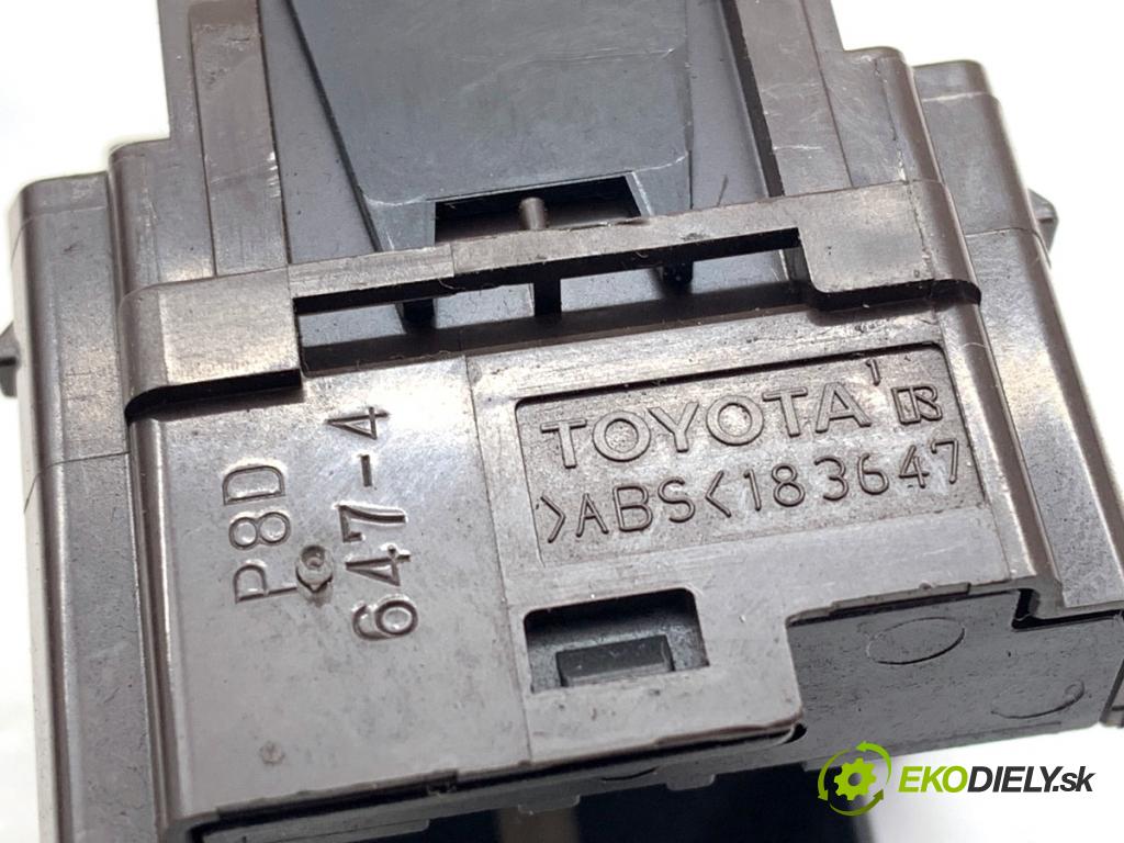 TOYOTA AVENSIS T27 Kombi 2009 93 kW 2.0 D-4D (ADT270_) 1998 Prepínač nastavenia spätných zrkadiel 183647 (Prepínacie páčky pod volantom)