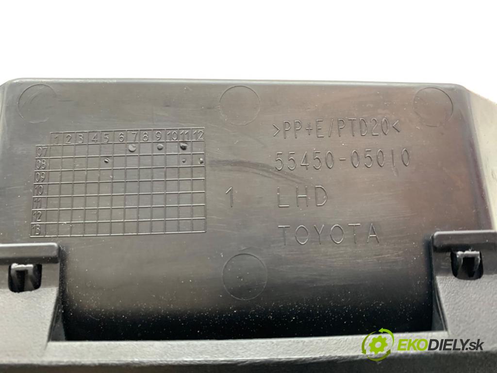 TOYOTA AVENSIS T27 Kombi 2009 93 kW 2.0 D-4D (ADT270_) 1998 přihrádka kastlík volantu 55450-05010