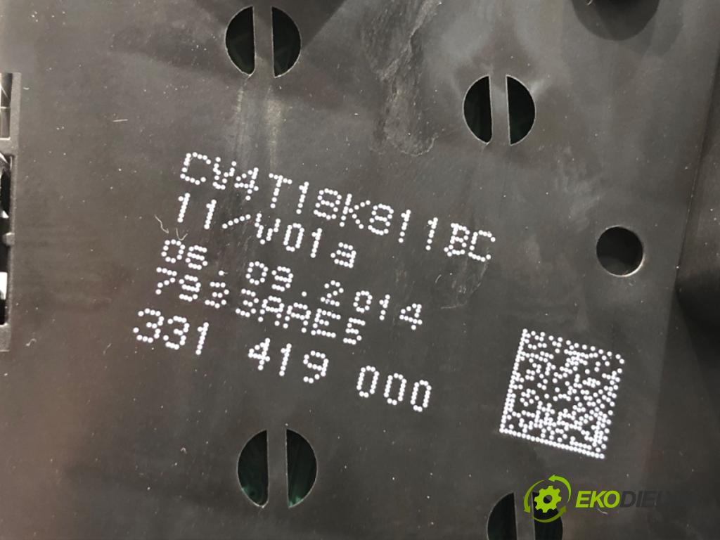 FORD KUGA II SUV 2014 110 kW 1.6 EcoBoost 1596 Panel ovládania radia CV4T18K811BC (Prepínacie páčky pod volantom)