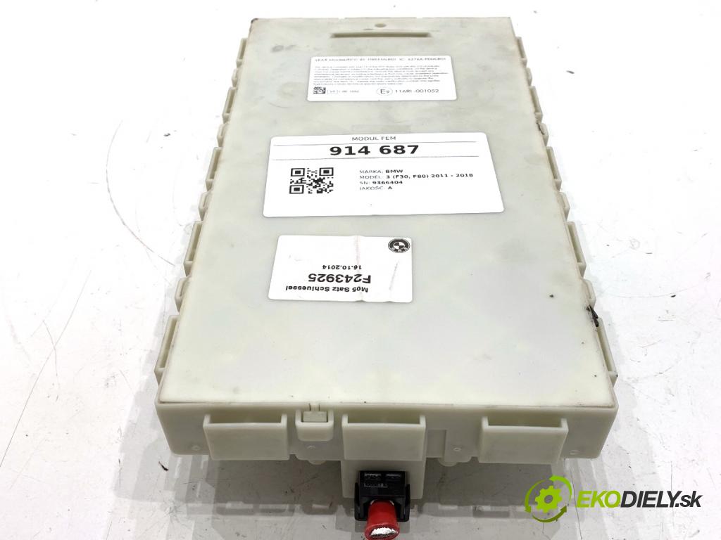 BMW F30 sedan 2012 120 kW 320 d 1995 modul FEM 9366404