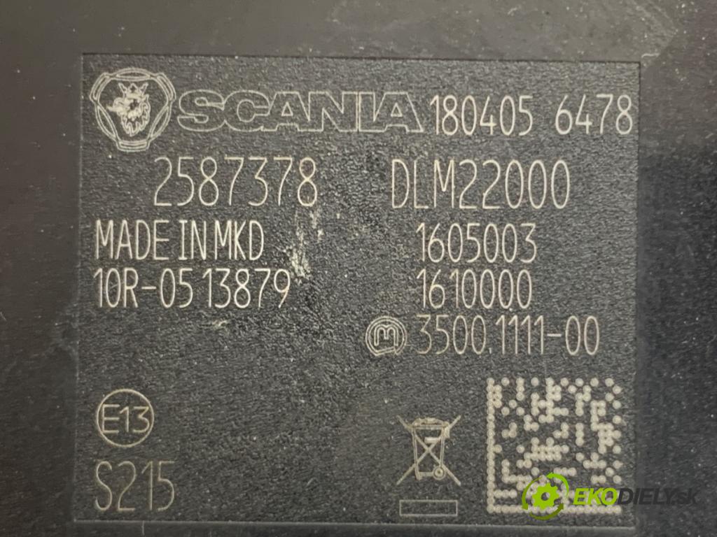 SCANIA L,P,G,R,S - series Ciągnik siodłowy 2018 331 kW S450 331 kW [450 KM] olej napędowy 2016 - 2022 12742 přepínač zamknutí mechanizmu 2587378