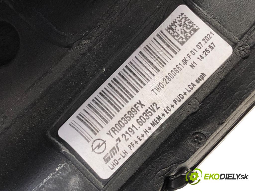 OPEL INSIGNIA B Kombi 2021 128 kW 2.0 CDTi (35) 1995 zpětné zrcátko levý Z176