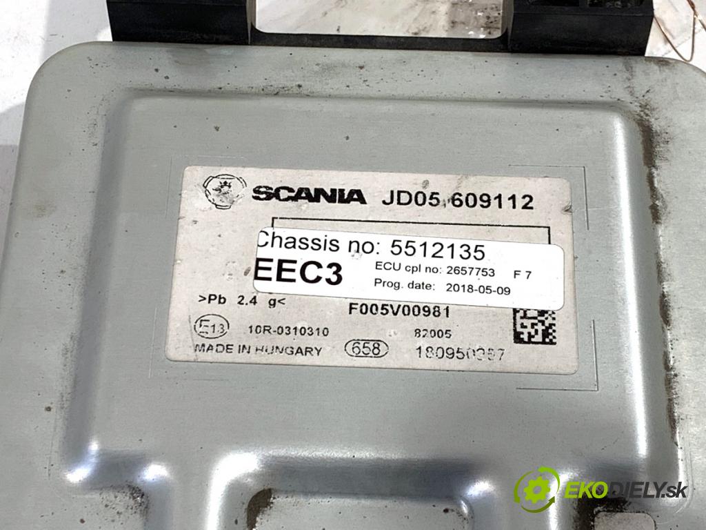 SCANIA L,P,G,R,S - series Ciągnik siodłowy 2018 331 kW S450 331 kW [450 KM] olej napędowy 2016 - 2022 12742 Modul Riadiaca jednotka SCR: 2657753