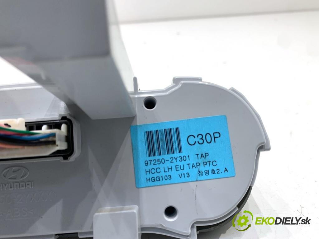 HYUNDAI ix35 SUV 2012 99 kW 1.6 1591 Panel ovládania kúrenia 97250-2Y301 (Prepínacie páčky pod volantom)
