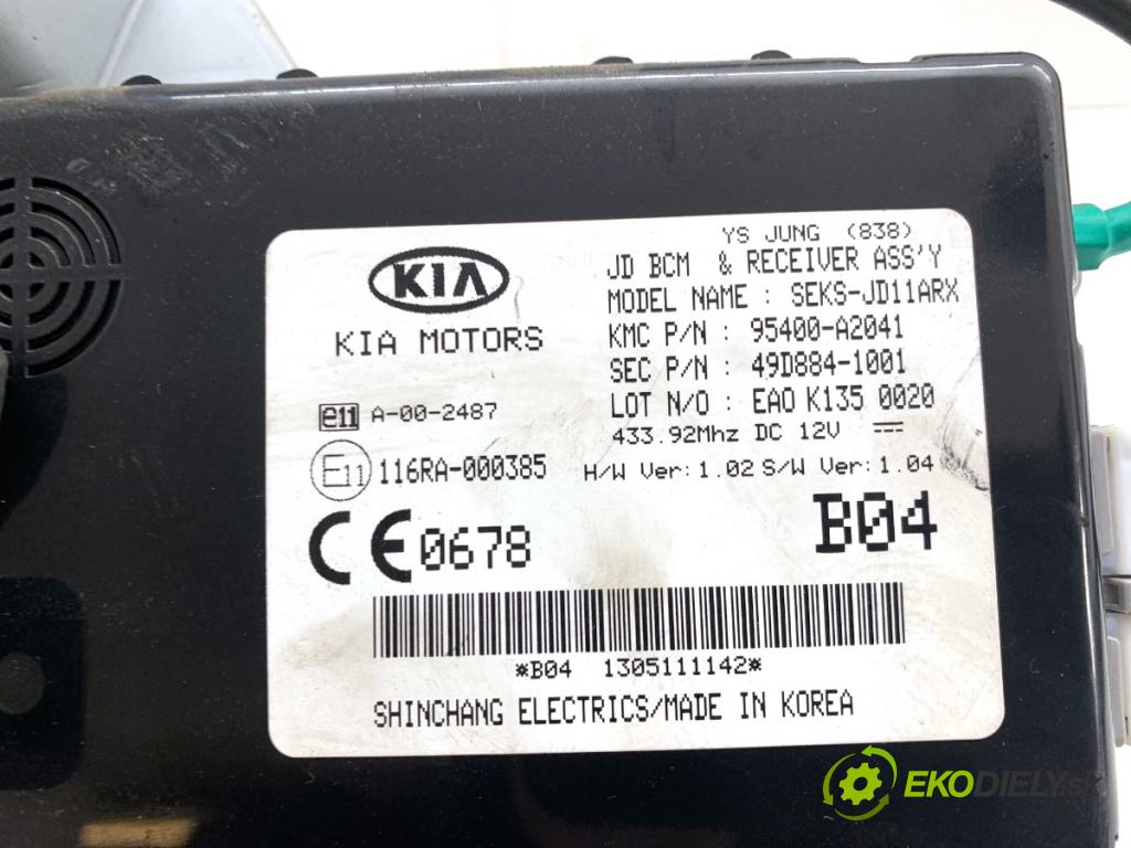 KIA CEED Kombi 2013 81 kW 1.6 CRDi 110 1582 Modul komfortu 95400-A2041 (Modul komfortu)