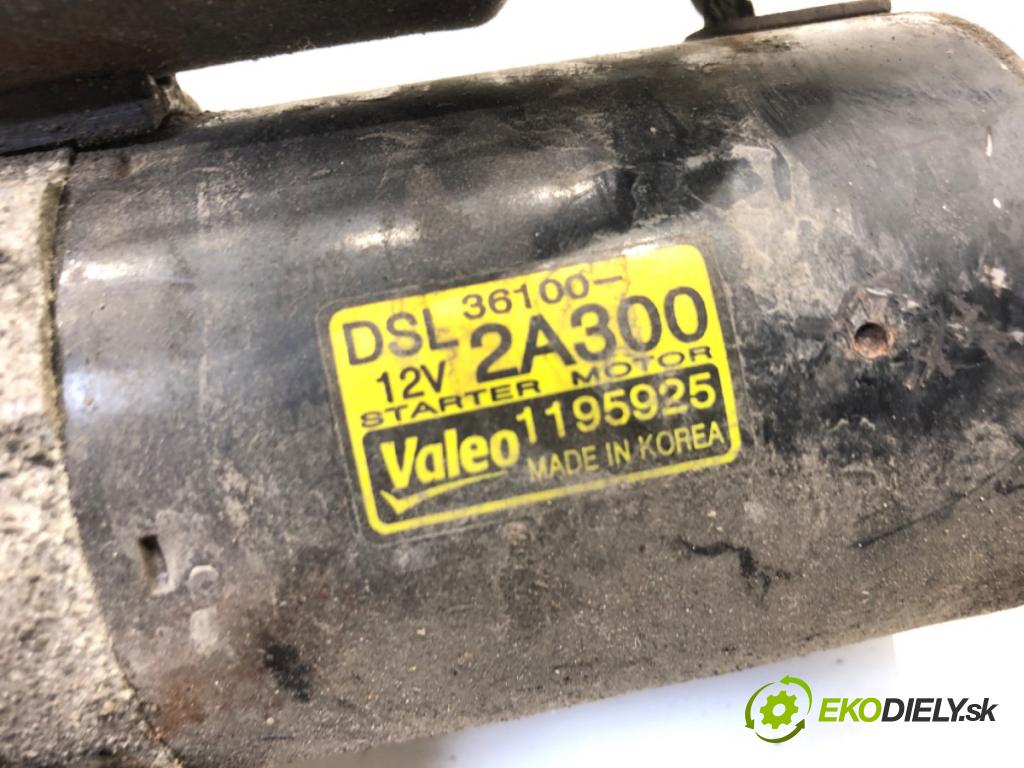 KIA CEED Kombi 2013 81 kW 1.6 CRDi 110 1582 startér 36100-2A300 (Startér)