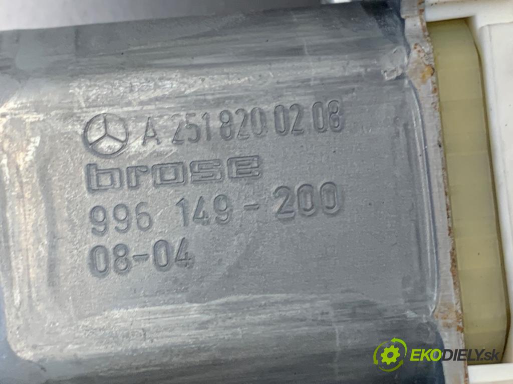 MERCEDES-BENZ W251 nadwozie wielkoprzestrzenne (MPV) 2008 165 kW R 320 CDI 4-matic (251.022, 251.122) 2987 Mechanizmus okna pravy zad A2518200208