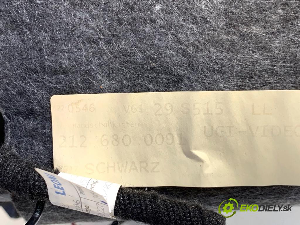 MERCEDES-BENZ W212 sedan 2010 150 kW E 300 CDI (212.020) 2987 Priehradka, kastlík spolujazdca A2126800291 (Priehradka (kastlík))