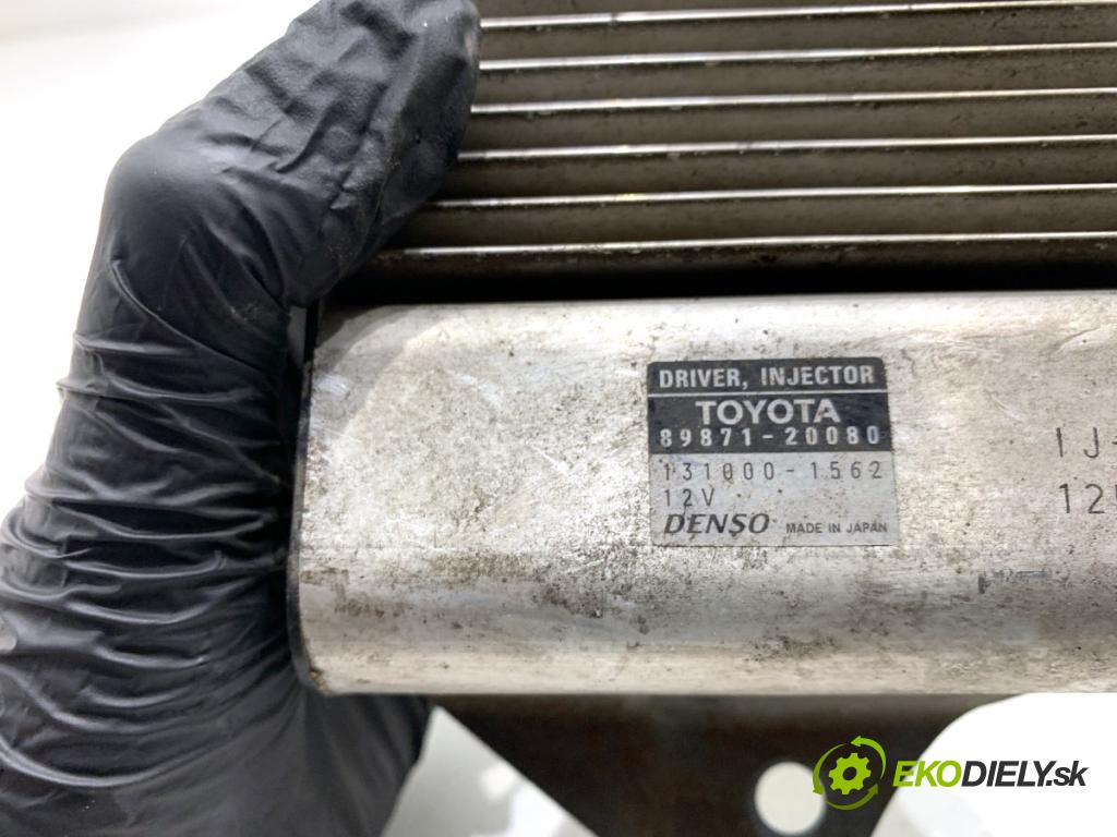 TOYOTA AVENSIS T27 Kombi 2009 93 kW 2.0 D-4D (ADT270_) 1998 modul řídící jednotka VSTŘIKOVAČE: 89871-20080 (Řídící jednotka ostatní)