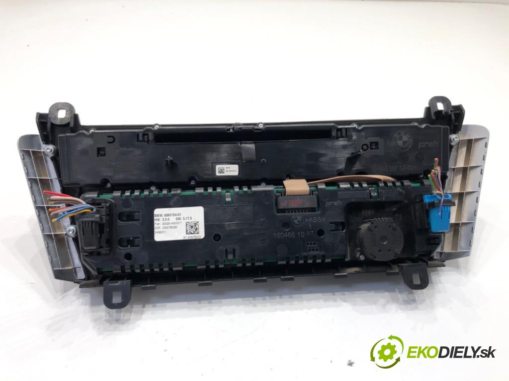 BMW F07 liftback 2011 220 kW 535 d xDrive 2993 Panel ovládania kúrenia  (Prepínacie páčky pod volantom)