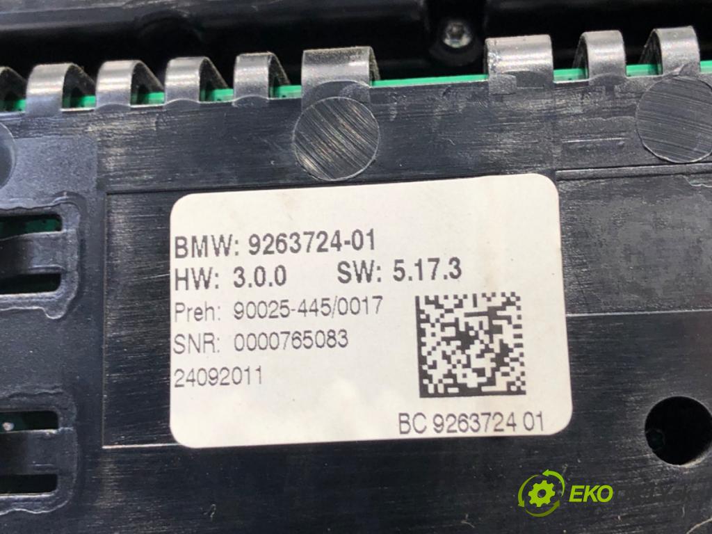 BMW F07 liftback 2011 220 kW 535 d xDrive 2993 Panel ovládania kúrenia  (Prepínacie páčky pod volantom)