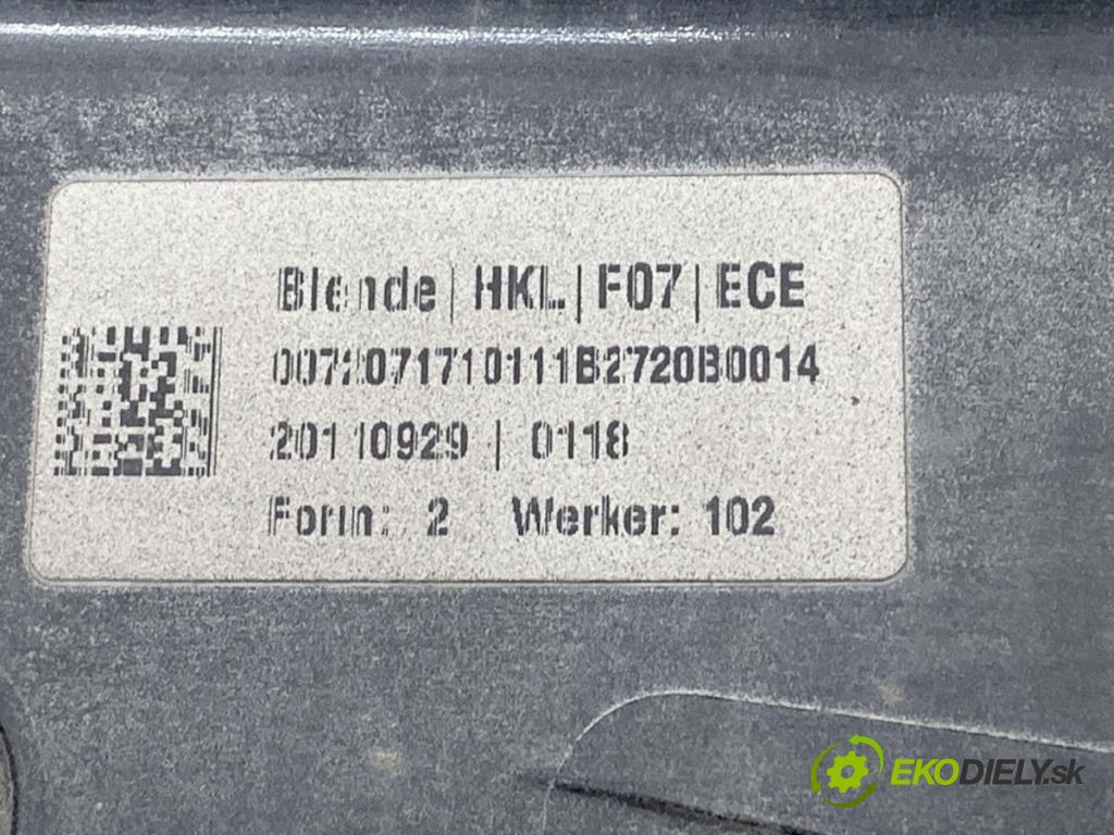 BMW F07 liftback 2011 220 kW 535 d xDrive 2993 Zadné čelo dverí zad 7222319