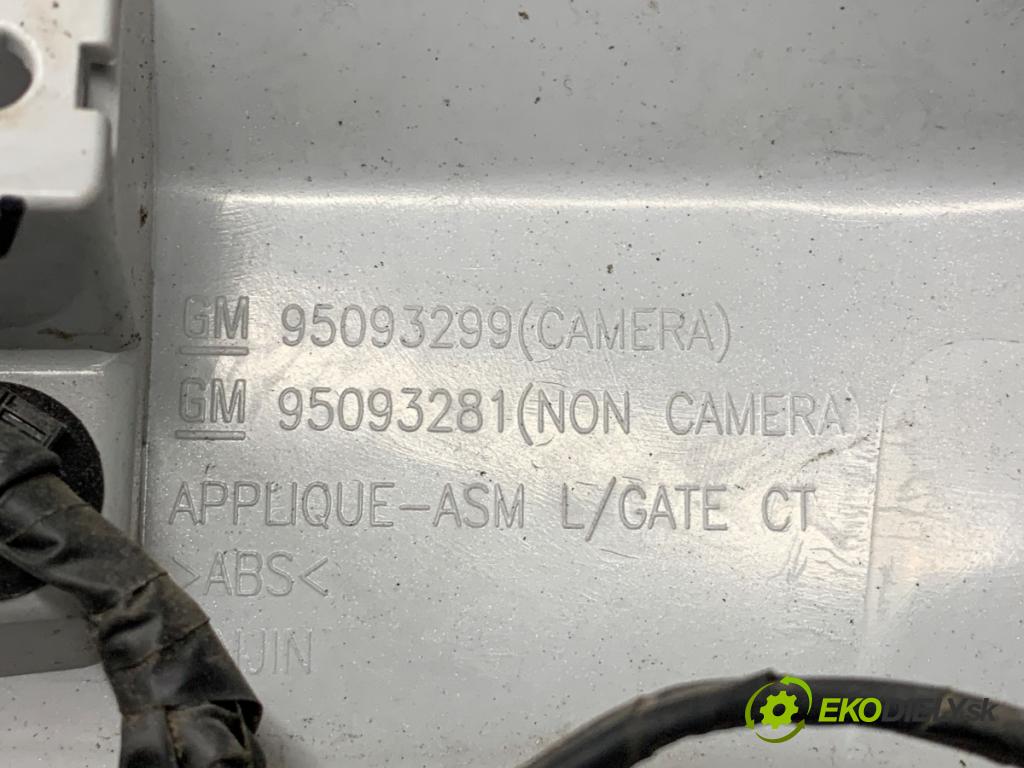 OPEL MOKKA SUV 2012 85 kW 1.6 (_76) 1598 Zadné čelo dverí zad 95093299