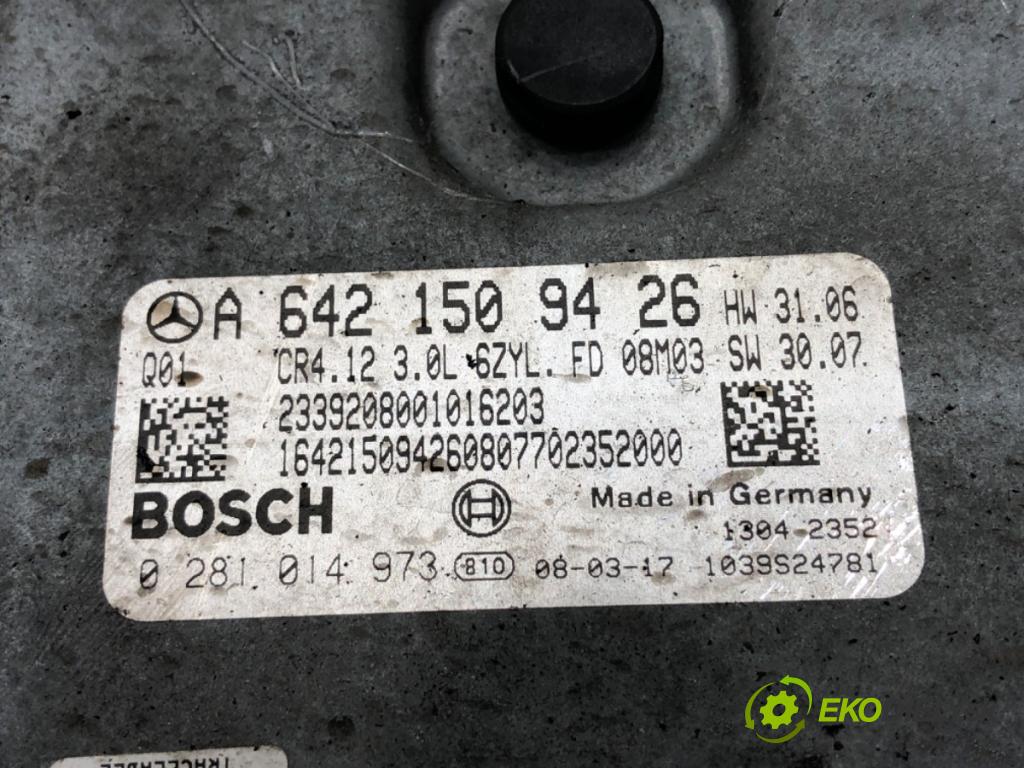 MERCEDES-BENZ W251 nadwozie wielkoprzestrzenne (MPV) 2008 165 kW R 320 CDI 4-matic (251.022, 251.122) 2987 riadiaca jednotka Motor A6421509426 (Riadiaca jednotka)