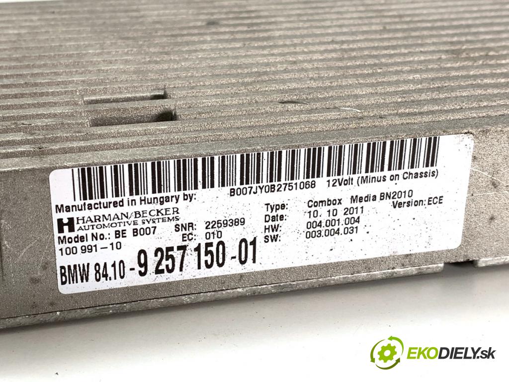 BMW F07 liftback 2011 220 kW 535 d xDrive 2993 modul BLUETOOTH 9257150 (Řídící jednotka ostatní)