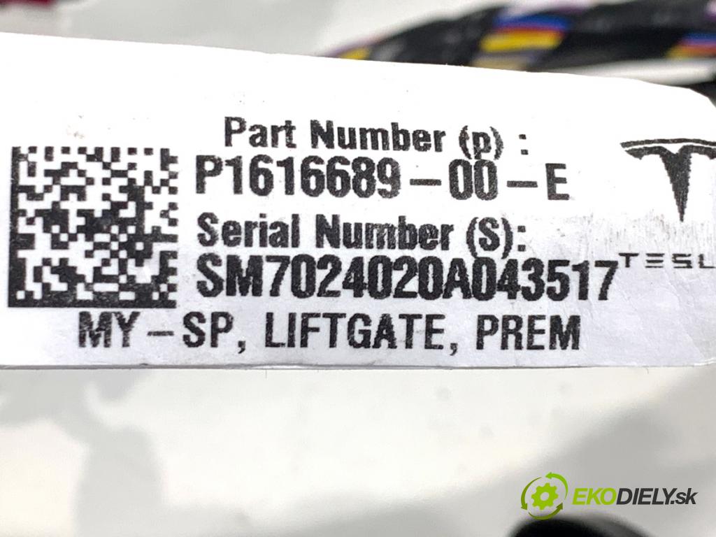 TESLA MODEL Y SUV 2024 220 kW EV  Káblovačka dverí kufra zad 1616686-04-C