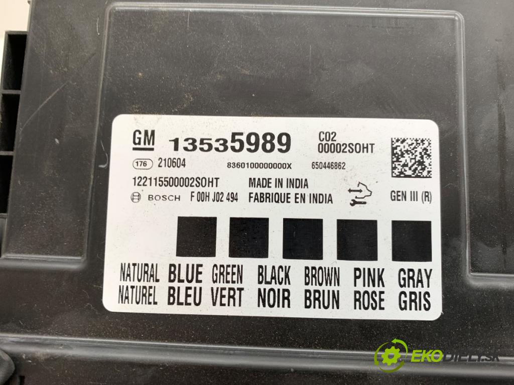OPEL INSIGNIA B Kombi 2021 128 kW 2.0 CDTi (35) 1995 Modul komfortu 13535989 (Modul komfortu)