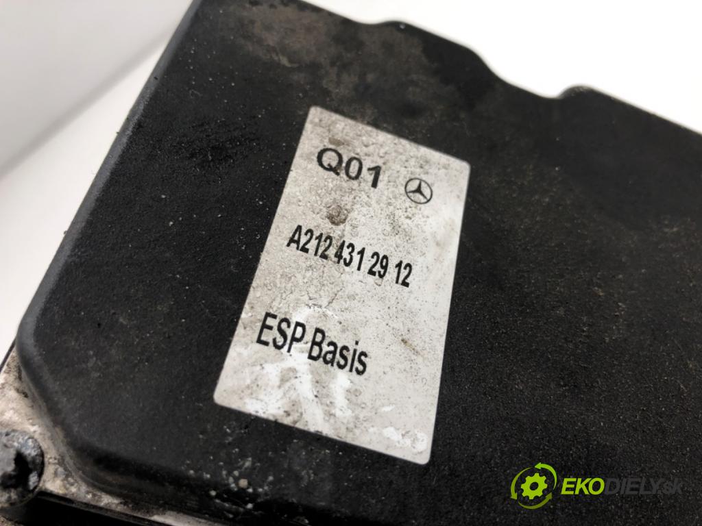 MERCEDES-BENZ W212 sedan 2010 150 kW E 300 CDI (212.020) 2987 Pumpa ABS A2124312912 (Pumpa ABS)