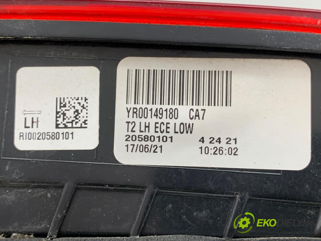 OPEL INSIGNIA B Kombi 2021 128 kW 2.0 CDTi (35) 1995 světlo levý zadní část vnitřní YR00149180