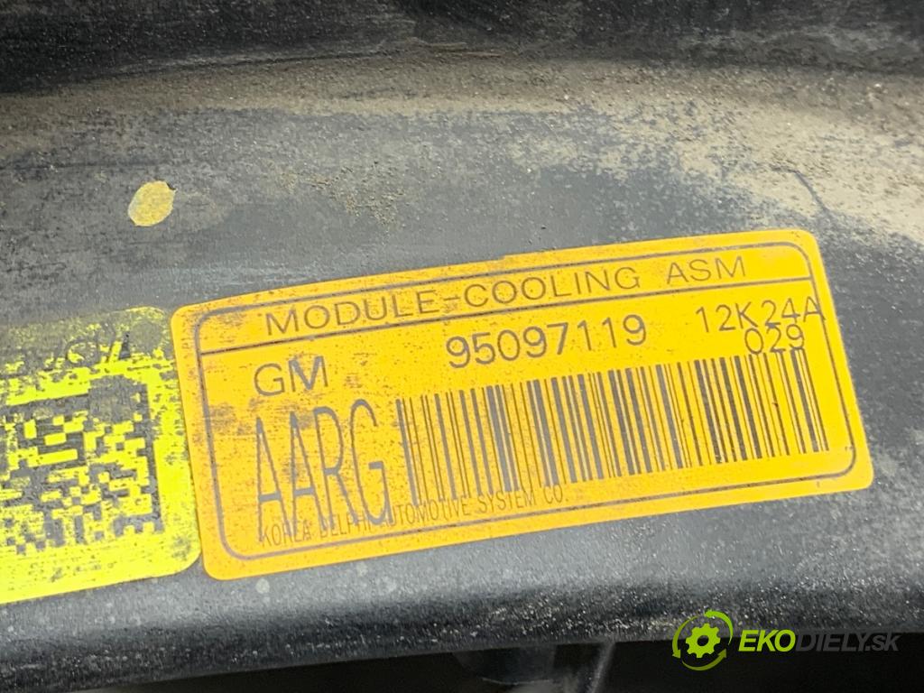 OPEL MOKKA SUV 2012 85 kW 1.6 (_76) 1598 Ventilátor chladiča 95097119 (Ventilátor)