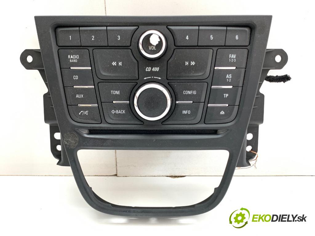 OPEL MOKKA SUV 2012 85 kW 1.6 (_76) 1598 Panel ovládaní radia 95052531 (Páčky pod volantem)
