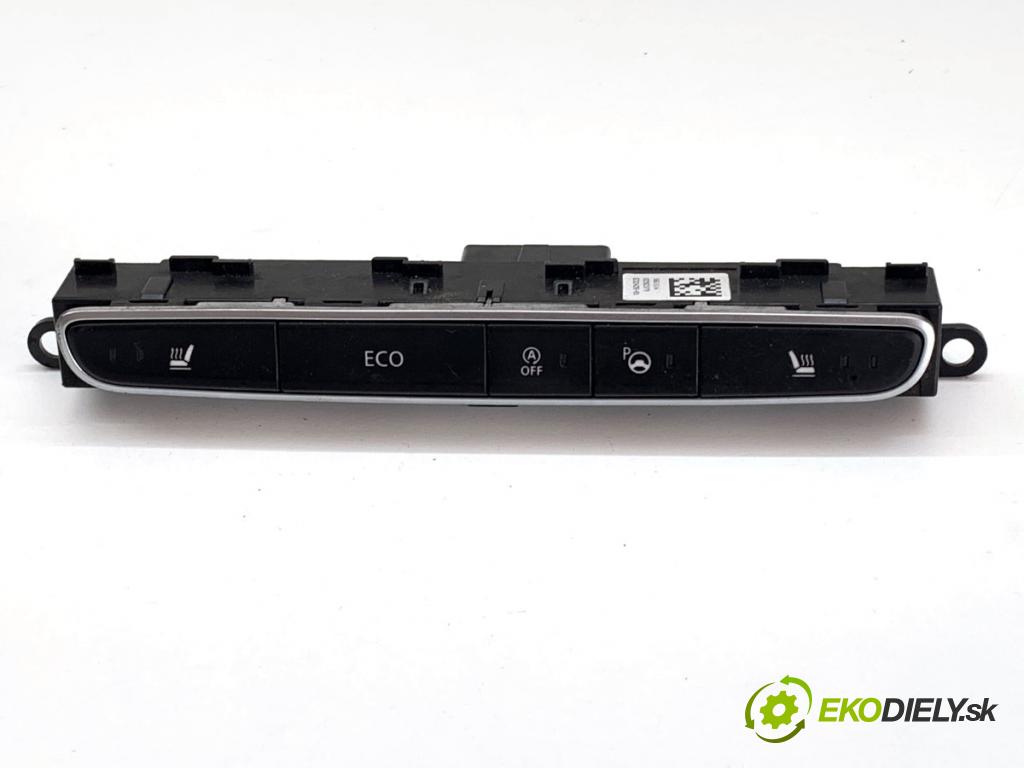 RENAULT ESPACE V nadwozie wielkoprzestrzenne (MPV) 2017 118 kW 1.6 dCi 160 1598 přepínač ohřívání sedačky 283E85657R (Páčky pod volantem)