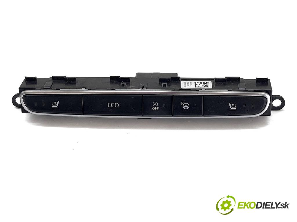 RENAULT ESPACE V nadwozie wielkoprzestrzenne (MPV) 2017 118 kW 1.6 dCi 160 1598 Prepínač ohrievania, vyhrievania sedačky 283E85657R (Prepínacie páčky pod volantom)