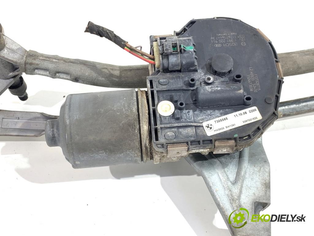 BMW F07 liftback 2011 220 kW 535 d xDrive 2993 Mechanizmus stieračov predný 7305565 7306271 (Motorček stieračov predný)