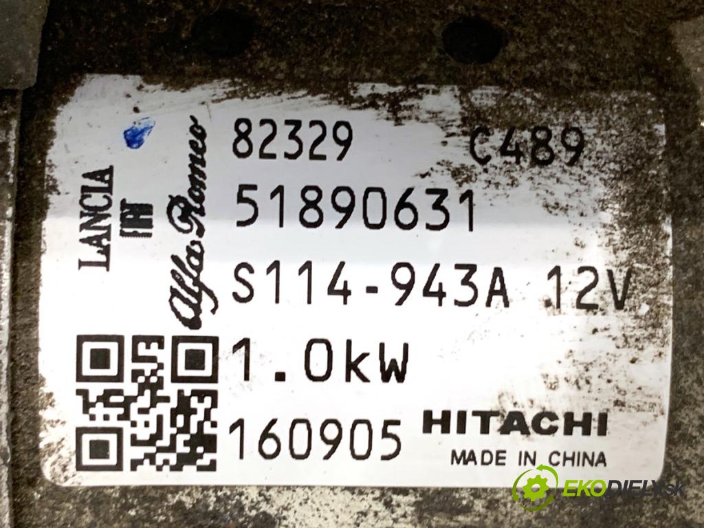 FIAT TIPO liftback 2017 70 kW 1.4 (356HXA1B) 1368 startér 51890631 (Startér)
