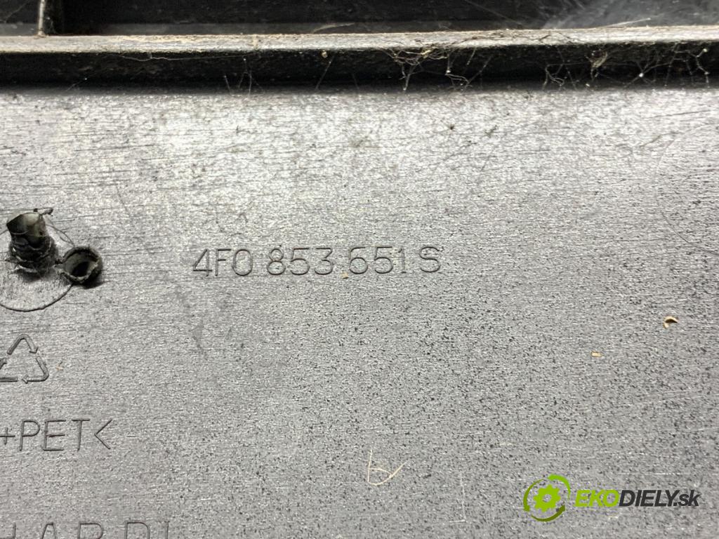 AUDI A6 C6 sedan 2006 125 kW 2.0 TFSI 1984 mřížka maska 4F0853651S (Přední mřížka (maska chladiče))