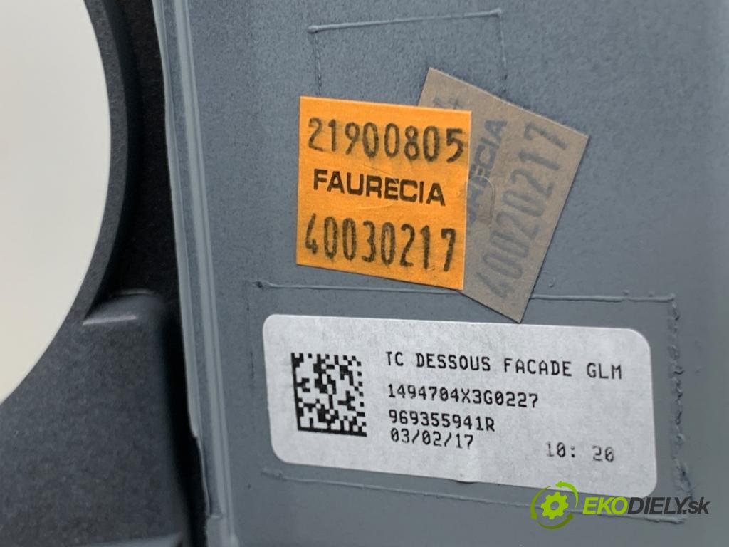 RENAULT ESPACE V nadwozie wielkoprzestrzenne (MPV) 2017 118 kW 1.6 dCi 160 1598 Rámček Výstuha prístrojovky 969355941R