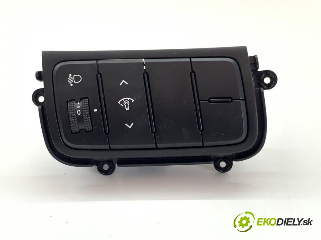 KIA CEED liftback 2013 81 kW 1.6 CRDi 110 1582 Prepínač nastavenia svetiel 49D10H-1000 (Prepínacie páčky pod volantom)