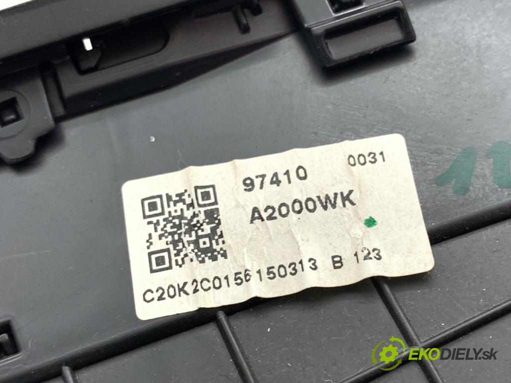 KIA CEED liftback 2013 81 kW 1.6 CRDi 110 1582 mří topení přední část střední 97410-A2000
