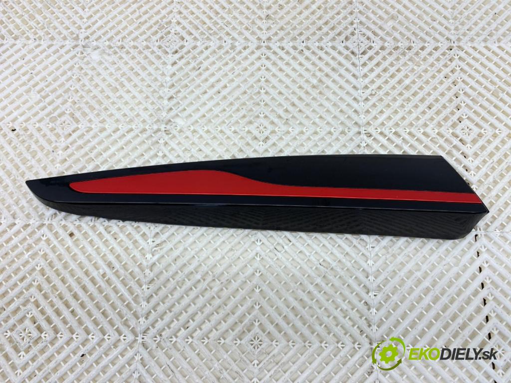 RENAULT CLIO IV liftback 2013 54 kW 1.2 16V 1149 Lišta Dvere pravy zad 828762614R