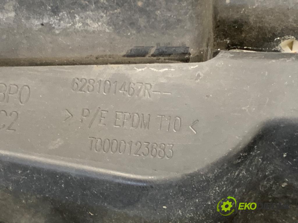 RENAULT CLIO IV liftback 2013 54 kW 1.2 16V 1149 Mriežka maska 628101467R (Mriežka predná (maska chladiča))