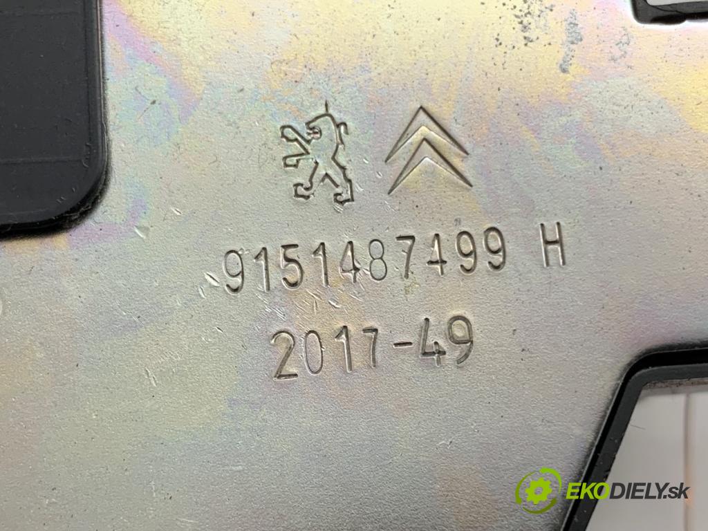 PEUGEOT 2008 I SUV 2018 60 kW 1.2 VTi 1199 zámok dveří zadní část 9151487499