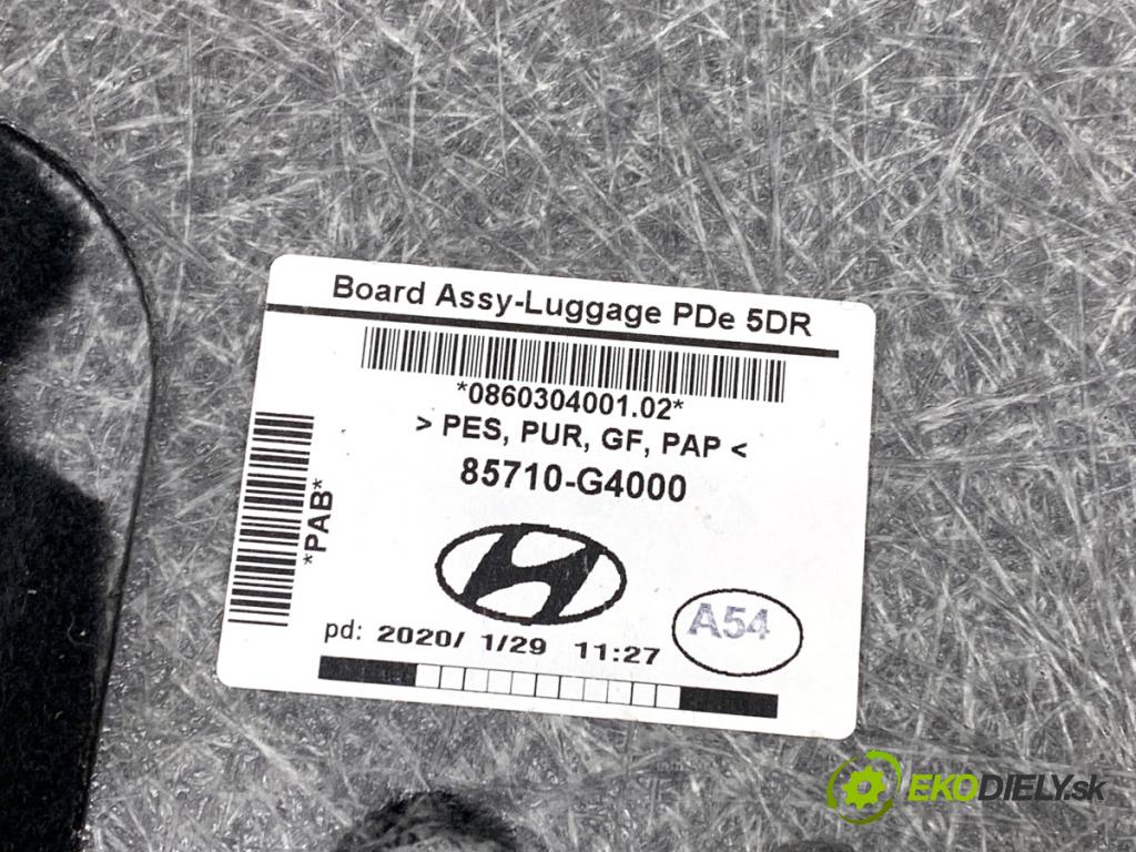 HYUNDAI i30 liftback 2020 74 kW 1.4 MPI 1368 KRYTINA: kufra 85710-G4000