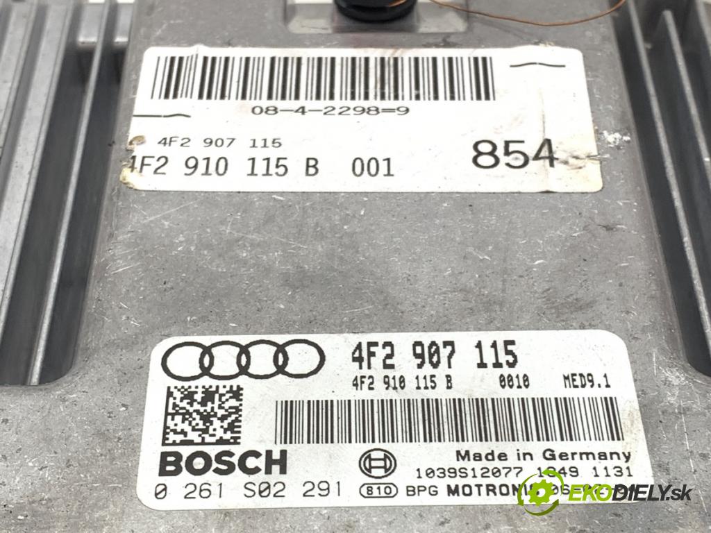 AUDI A6 C6 sedan 2006 125 kW 2.0 TFSI 1984 riadiaca jednotka Motor 4F2907115 (Riadiaca jednotka)