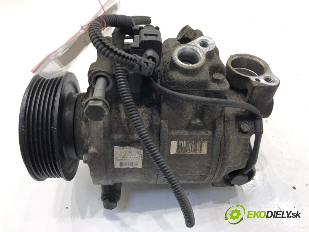 AUDI A6 C6 sedan 2006 125 kW 2.0 TFSI 1984 Kompresor klimatizácie 4F0260805P (Kompresor klimatizácie)