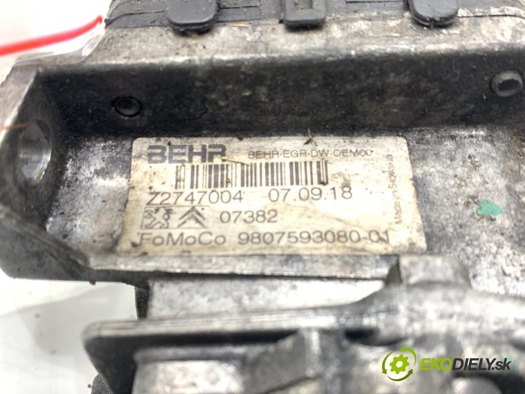 PEUGEOT BOXER I Autobus 2016 96 kW 2.0 BlueHDi 130 1997 Ventil EGR CHLADIČ: 9807593080