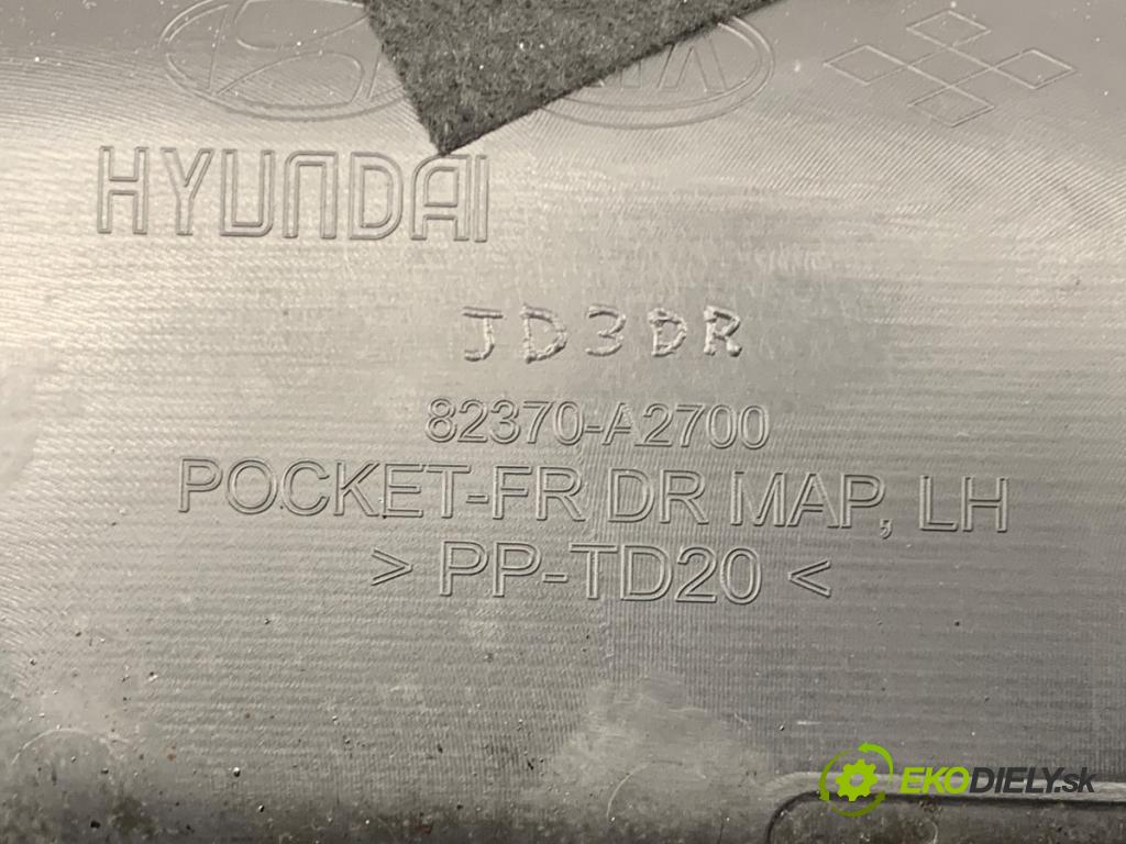 KIA CEED liftback 2013 81 kW 1.6 CRDi 110 1582 čalúnenie Dvere ľavy predný