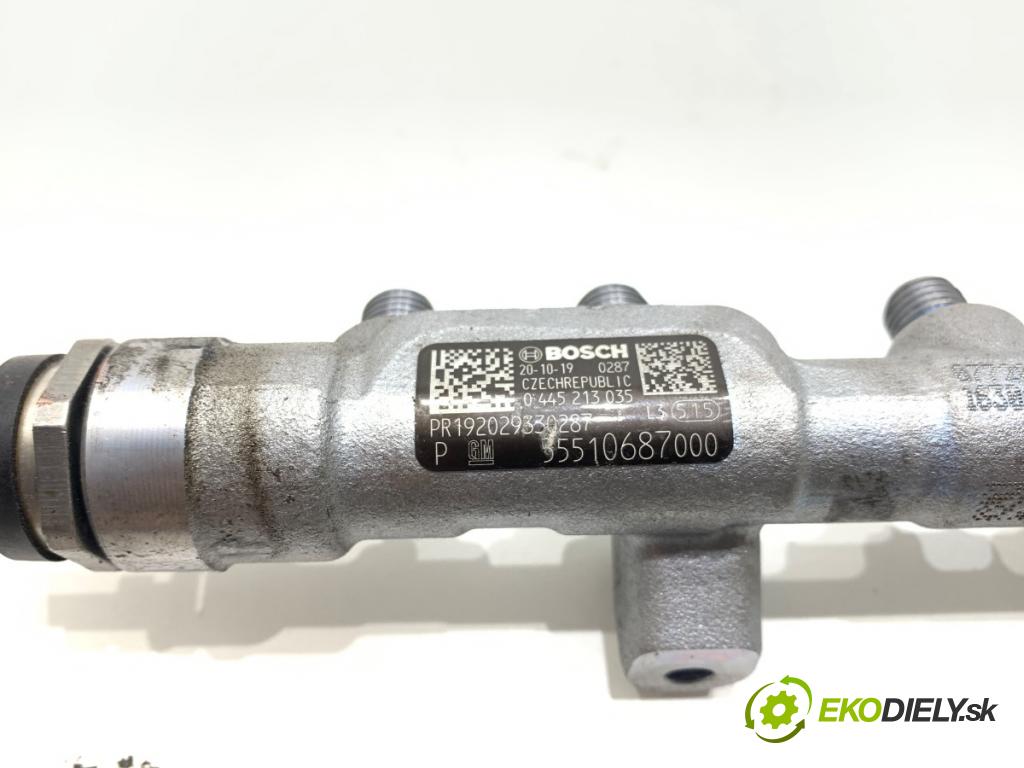 OPEL ASTRA K Kombi 2020 90 kW 1.5 CRDI (35) 1496 Lišta vstrekovacia 0281006034 55510687000 (Vstrekovacia lišta)