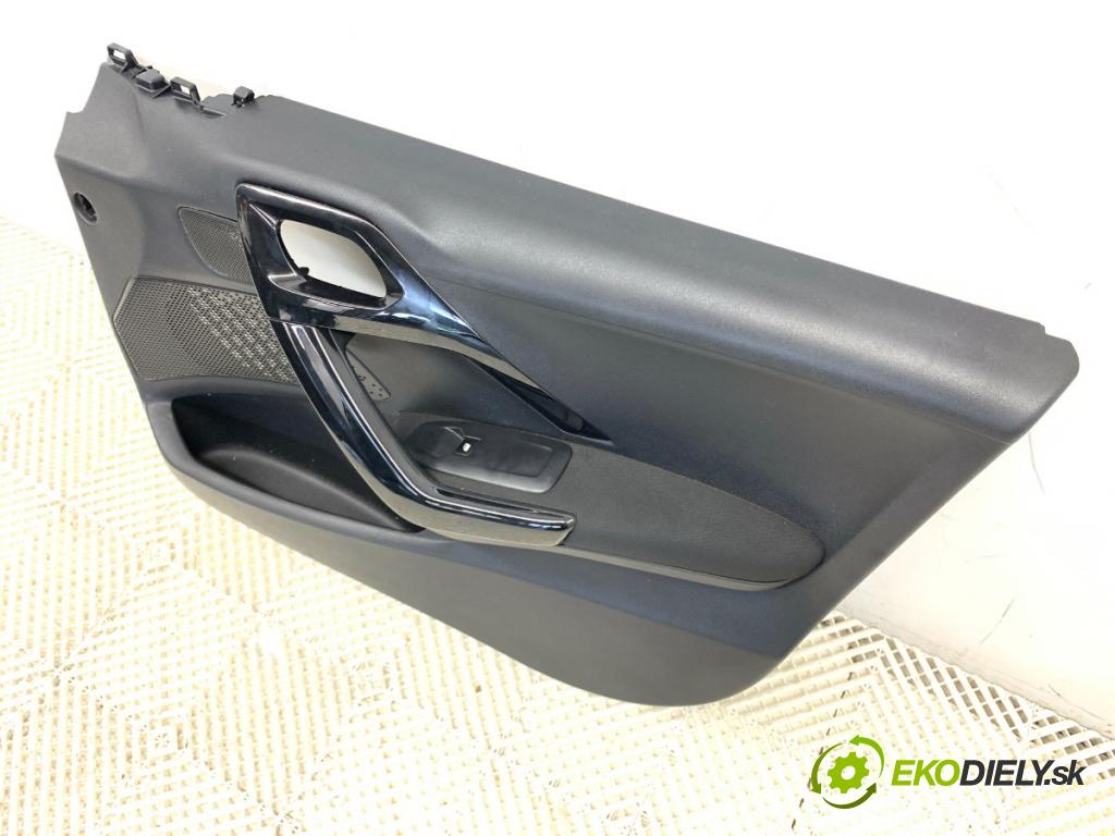 PEUGEOT 208 I liftback 2016 81 kW 1.2 THP 110 1199 čalúnenie Dvere pravy predný