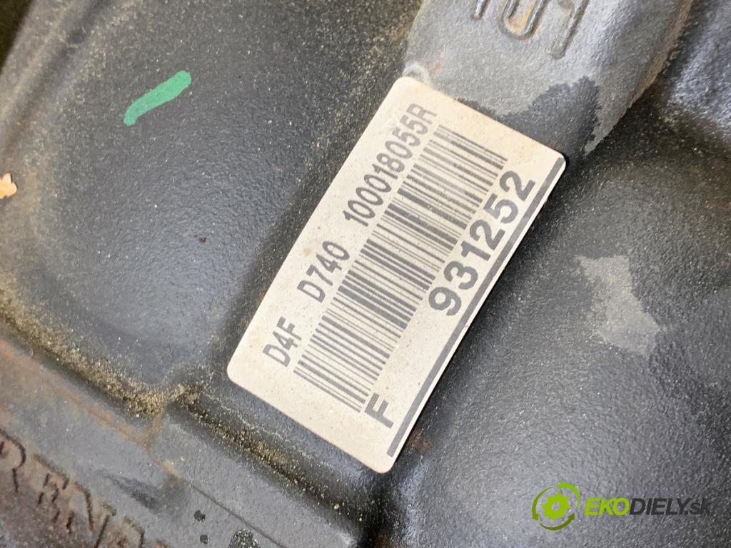 RENAULT CLIO IV liftback 2013 54 kW 1.2 16V 1149 Motor D4FD740 (Motor)