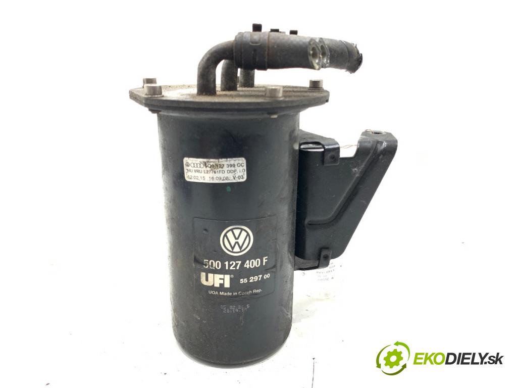 VW GOLF VII Kombi 2015 77 kW 1.6 TDI 1598 Obal filtra oleja 5Q0127400F (Obal olejového filtra)