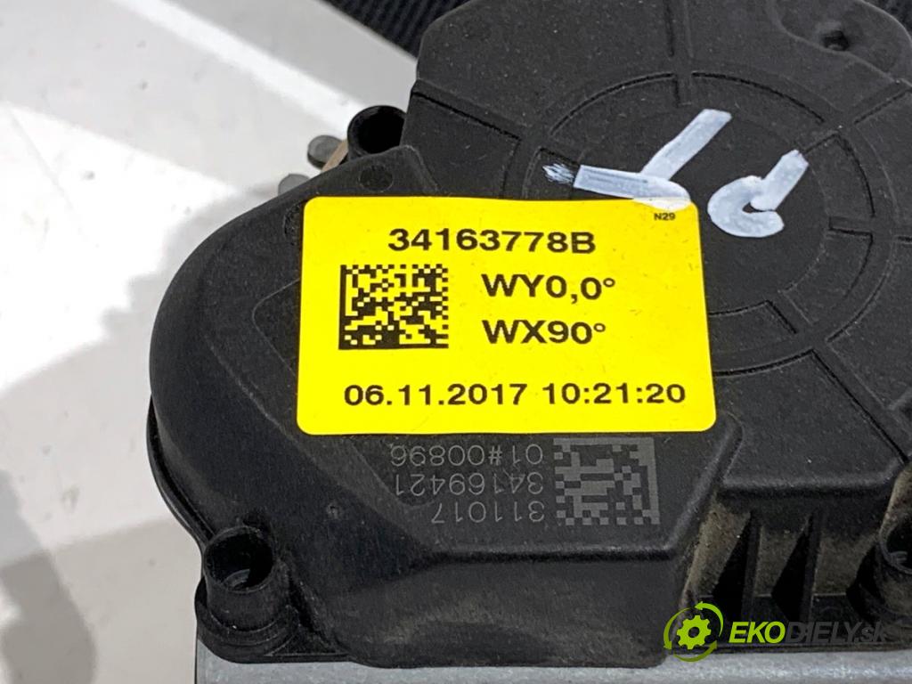 SKODA FABIA III Kombi 2017 77 kW 1.4 TDI 1422 Držiak BEZPEČNOSŤ pravy zad 34163778B
